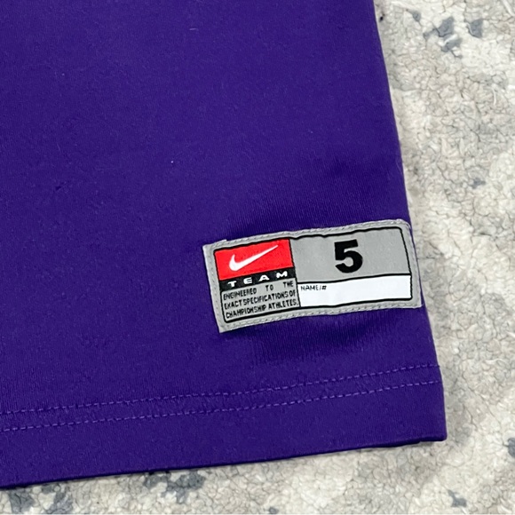 Kansas State University KSU K State Basketball Jersey Youth size Small / 5 Nike - Picture 2 of 7